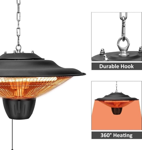 Heavy duty electric heater